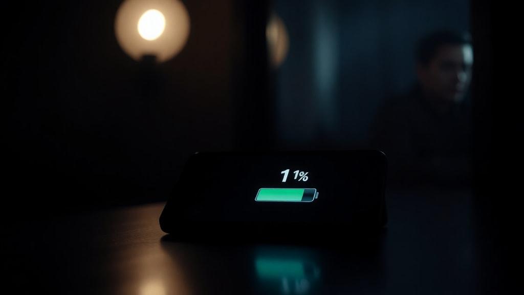 The 1% Battery Philosophy: Why Digital Mindfulness Means Writing the Words Before the Screen Goes Dark